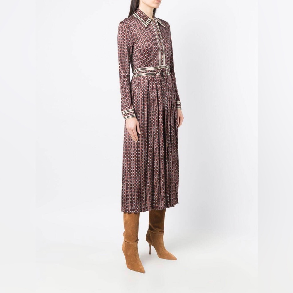 Tory Burch Geometric Shirt Dress